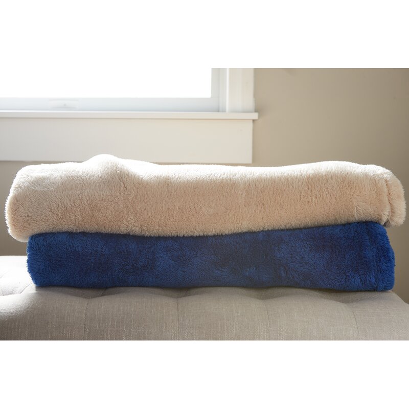 Berkshire Blanket ExtraFluffy Fabric Throw & Reviews Wayfair